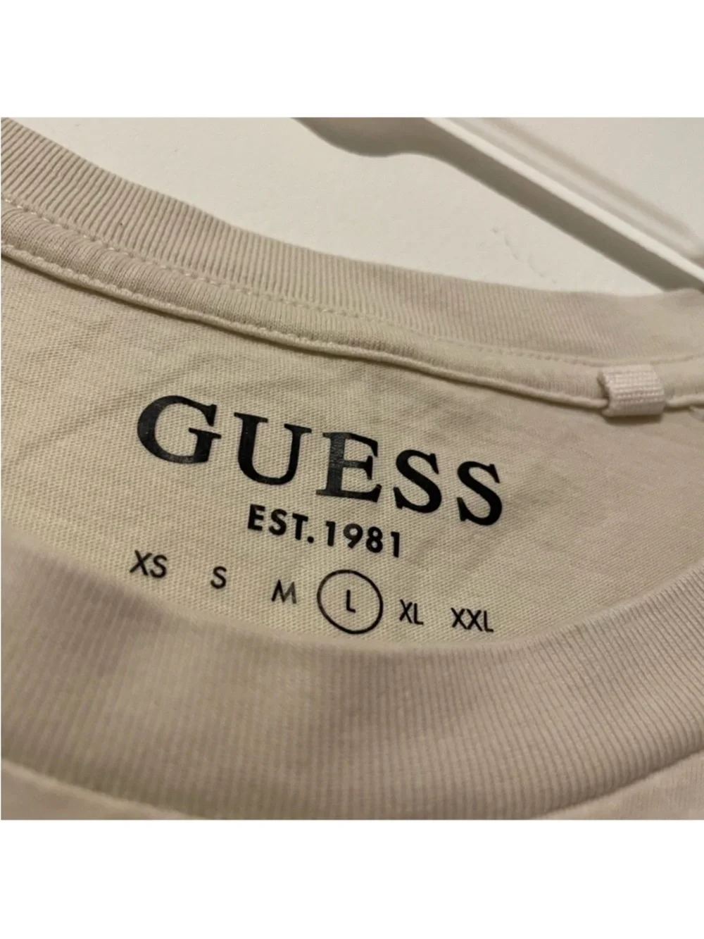 Guess Tan Short Sleeve Graphic T Shirt Vegas Sin City Desert Trippin - Picture 3 of 4